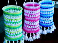 Crochet pattern - decorative lanterns - 2 variations