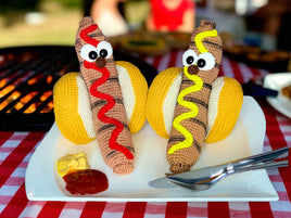 Crochet pattern - Funny Bratwurst