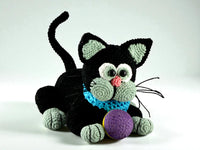 Crochet pattern - fluffy kitties