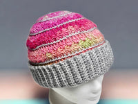 Häkelanleitung - Mütze Sternenglanz / alle Größen