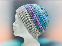 Häkelanleitung - Mütze Sternenglanz / alle Größen