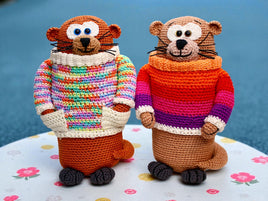 Crochet pattern - Otti the Otter