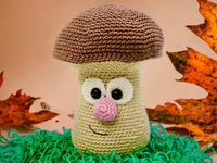 Crochet pattern - Mushroom Family
