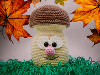 Crochet pattern - Mushroom Family