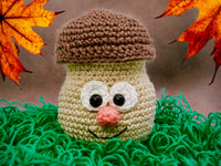 Crochet pattern - Mushroom Family