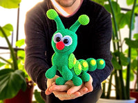 Crochet pattern - Raupi - the fluffy caterpillar