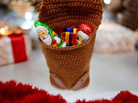 Häkelanleitung - Geschenktaschen Set Weihnachten