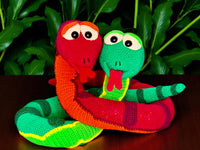Crochet pattern - Fluffy giant snake