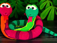 Crochet pattern - Fluffy giant snake