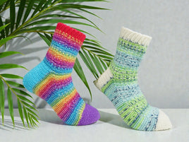 Häkelsocken einfach häkeln - Neues Design