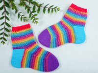 Häkelsocken einfach häkeln - Neues Design