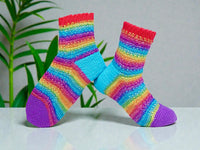 Häkelsocken einfach häkeln - Neues Design