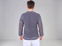 Häkelanleitung – Luftiger oversize Netzpullover ,,Heel" unisex