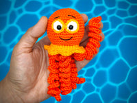 Crochet pattern - Funny jellyfish Tentakolus