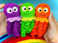 Crochet pattern - Funny jellyfish Tentakolus