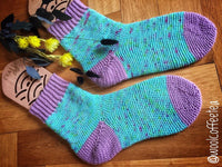 Häkelanleitung - Socken häkeln für Anfänger