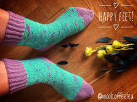 Häkelanleitung - Socken häkeln für Anfänger