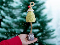 Häkelanleitung + Video - Weihnachtsbäumchen im Säckchen