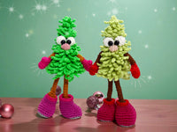 Häkelanleitung - Weihnachtsbäume ,,TO GO''