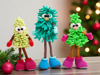 Häkelanleitung - Weihnachtsbäume ,,TO GO''