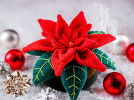 Häkelanleitung - dekorativer Weihnachtsstern
