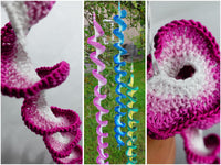 Crochet pattern - 4 decorative wind chimes set