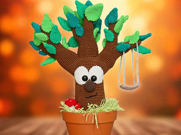 Häkelanleitung - dekorativer Zauberbaum