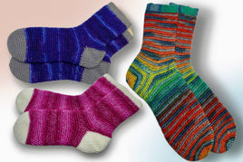 Häkelanleitung - Kümas elastic fantastic Häkelsocken