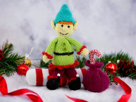 Häkelanleitung - Süßer Weihnachtself