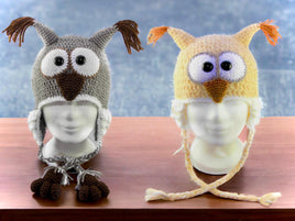Häkelanleitung - Mütze Schneeeule Hedwig