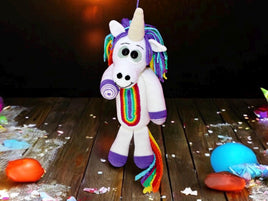 Crochet pattern - fluffy unicorn