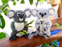 Crochet Pattern - Koala Bear Family
