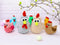 Crochet pattern - Chicken family Chickon