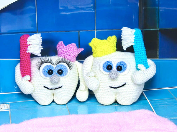 Häkelanleitung - Putzi Sauberzahn