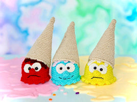 Crochet pattern - Fallen ice cream