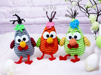 Crochet pattern - Funny Chicken Tsip Tsip