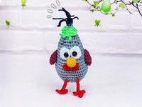 Crochet pattern - Funny Chicken Tsip Tsip